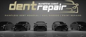 Car dent repair service in Sunshine Coast workshop